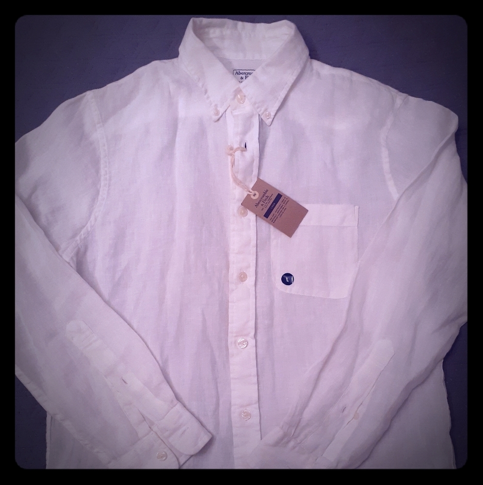 Abercrombie & Fitch men's button up shirt